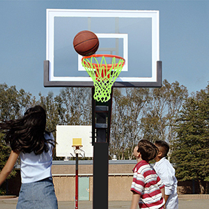 Nylon Glowing Basketball Hoop Rim Net Glow in the Dark Basketball Net basketball net